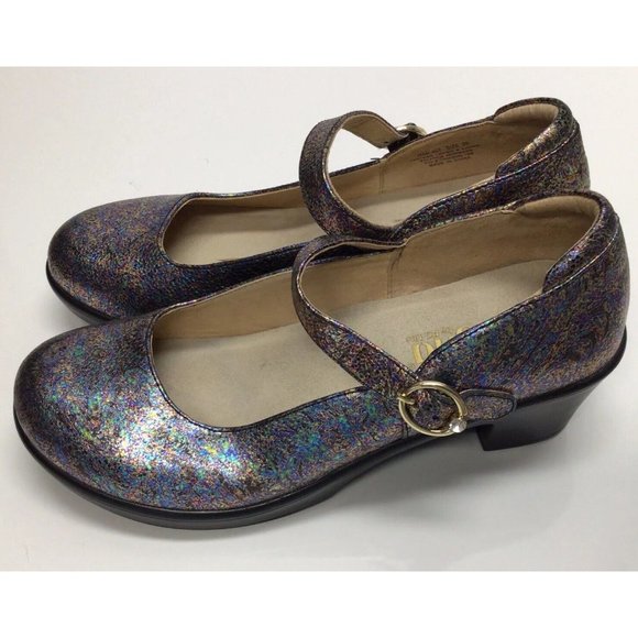 Alegria Harper Spectrum Mary Jane Clogs Shoes Size 39/US 8 1/2-9  LIKE NEW - Picture 7 of 11